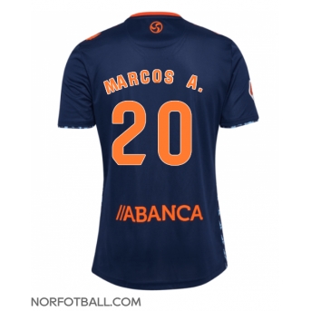 Billige Fotballdrakt Celta Vigo Marcos Alonso #20 Replika Bortedrakt 2024-25 Kortermet